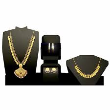 2 golden temple jewellery necklaces