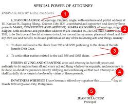 special power of attorney philippines