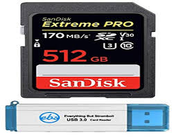 | extreme pro sandisk storage memory sd card camera pc v30 u3 4k class 10 170mb/s. 512gb Sd Extreme Pro R3 Sandisk Extreme Pro 512gb Sd Card Sdxc Uhs I Card For Cameras Works With Canon Eos R M50 M100 Sdsdxxy 512g Gn4in 4k Uhd