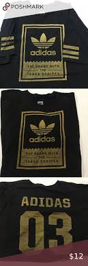 4.6 out of 5 stars. Adidas Black And Gold T Shirt Black Adidas Gold T Shirts Adidas Shirt