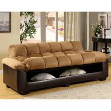 Bring function and style into your space with this convenient, convertible futon sofa bed. Brantford Elephant Skin Microfiber Futon Sofa Futon D L Furniture