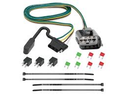 Right turn signal / stop light use on a small motorcycle trailer, snowmobile trailer or utility trailer. Tekonsha 118270 Custom Fit Wiring Harness With 4 Flat Connector