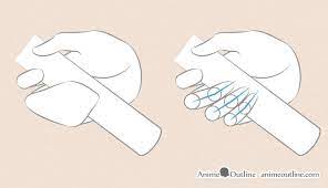 When the fingers are together you can draw them as one big shape before drawing each finger individually. Pin On Sketches Referances
