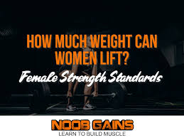 weight can the average woman lift