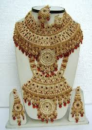 indian gold plated wedding bridal