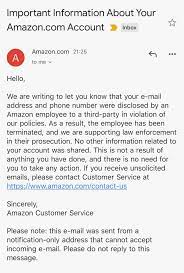 amazon fires employees for leaking