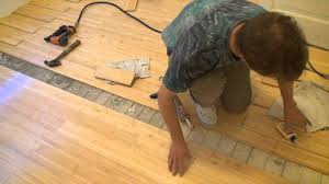 installing bamboo flooring on a