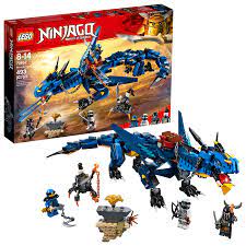 LEGO NINJAGO Masters of Spinjitzu: Stormbringer 70652 Ninja Toy Building  Kit with Blue Dragon Model for Kids, Best Playset Gift for Boys (493 Piece)  - Walmart.c… in 2021 | Lego dragon, Dragon toys, Lego ninjago