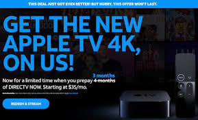 you could also opt for the higher cost packages of directv now when prepaying for three months with the service increasing to 50 month 60 month