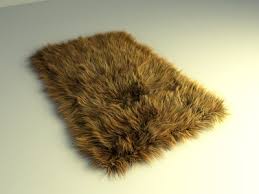 fur carpet 3d model free