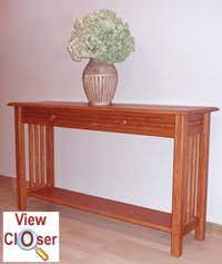 dining room sofa table woodworking plans