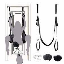 Amazon.com: jjrabbittoy BDSM Hanging Indoor Sex Swing, Bondage Restraint  Toy for Adult Couples with Premium Paint Stand and Widened Thick Adjustable  Straps, Black : Health & Household