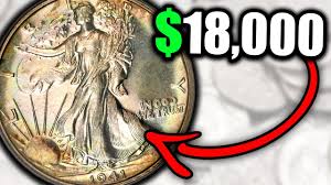 1941 Walking Liberty Half Dollar Coins Worth Money Rare Silver Coins