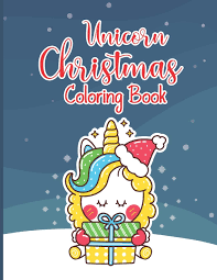 Print and color winter pdf coloring books from primarygames. Buy Unicorn Christmas Coloring Book Cute Unicorn Based Christmas Coloring Books With Fun Easy And Relaxing Pages Gifts For Boys Girls Kids Color With Fun Best Holiday Gift For Girls Kids Book