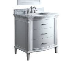 You can use these 34 inch bathroom vanities in several places such as private properties, offices, hotels, apartments, and other buildings. Chans Furniture Gd 9733 34 Inch Benton Collection Italian Carrara Marble White Tigan Bathroom Sink Vanity
