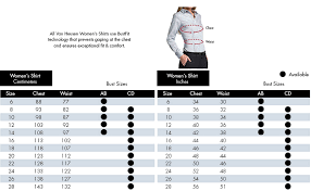 Womens Size Chart And Plus Size Womens Clothing Chart Online