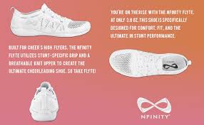 Nfinity Womens Flyte Cheer Stunt Shoe Sneaker
