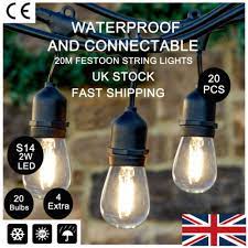 S14 Led Bulb Outdoor Wedding Porch Lamp