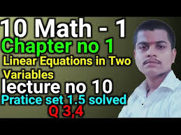 Math Practice Set 1 5 Linear Equation