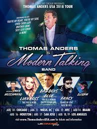 Listen to music from thomas anders like another night, another heartache, sie sagte doch sie liebt mich (feat. Thomas Anders And Modern Talking Band At Starlight Bowl La Private Car Service
