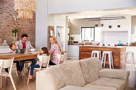 A formal living room gets a makeover with color, texture, new furniture and storage for an active family and becomes a chic kid friendly living. Porcelain Tiles For Child Friendly Hygienic Homes Porcel Thin