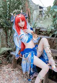 Kuuko W”, a popular Vietnamese cosplayer, shows Nyi Lo's cosplay from  “Genshin Impact”. - Curecos Plus（キュアコスプラス）