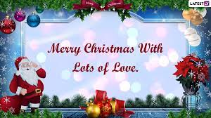 Latest Merry Christmas 2021 Greetings ...
