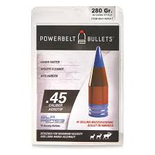 Cva Powerbelt Elr 45 Cal Bullets 280 Grain 15 Rounds