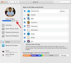 your apple id on iphone ipad or mac