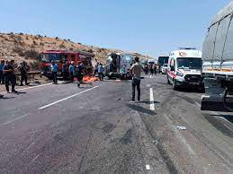 Gaziantep'te kaza: 15 ölü - Sancak Haber