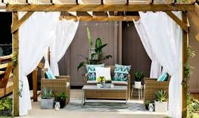 Patio Into A Stylish Outdoor Lounge