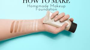 how to make homemade makeup foundation