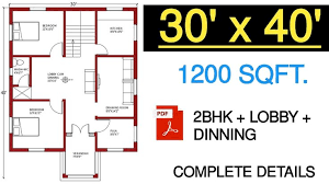 30 X 40 Duplex House Plans East Facing