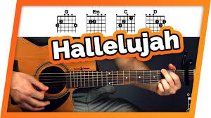 Hallelujah Guitar Tutorial Jeff Buckley Easy Chords Guitar Lesson