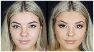 bronzey smokey eye makeup tutorial
