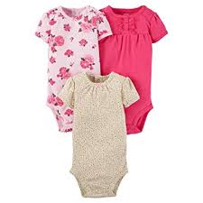 Amazon Com Carters Just One You Baby Girls 3 Pack Floral