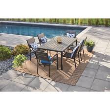 Roth Kirkwood Outdoor Dining Set For 6
