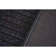 ottawa cut to size grey color ribbed style 26 inches width x your choice length custom size slip resistant runner rug