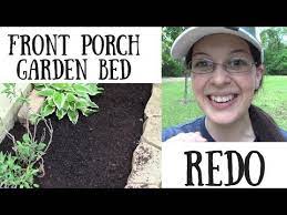 Front Porch Garden Bed Redo