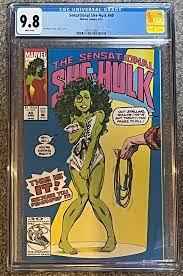 Sensational She Hulk 40 CGC 9.8 She-Hulk Jump rope Cover | eBay