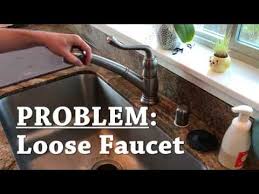 How To 001 Loose Faucet You