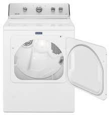 The companion dryer, the maytag mgd6630hc, is similar in size. Mgdc465hw Maytag Large Capacity Top Load Dryer With Wrinkle Control 7 0 Cu Ft White Manuel Joseph Appliance Center