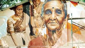 enthusiastic artists paint mumbai with