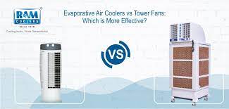 evaporative air coolers vs tower fans