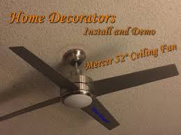 install ceiling fan with remote control