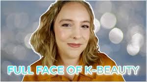 full face of k beauty lots of new
