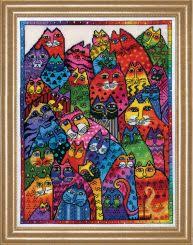 Shop with confidence on ebay! Cross Stitch Corner Bothy Threads Rosina Wachtmeister Five Cats