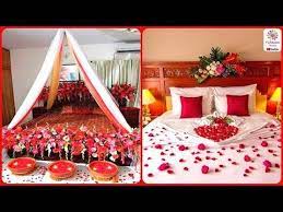 bridal first night bedroom decorations