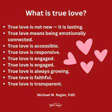 what is true love a the explains