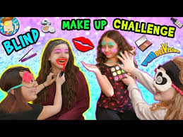 blindfolded makeup challenge funnel